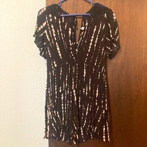 Tie-dye printed romper Xhilaration Size Medium